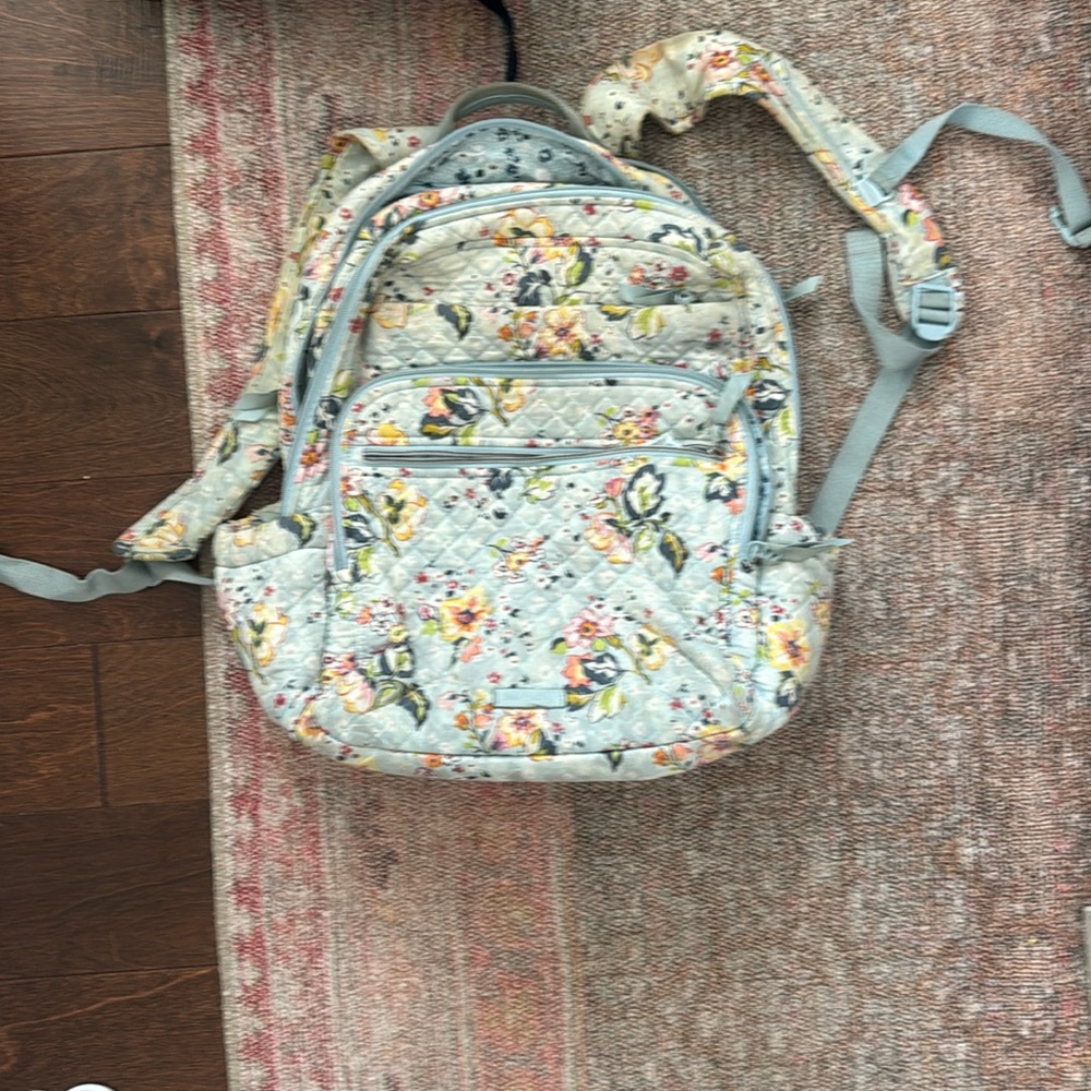 large vera Bradley back pack